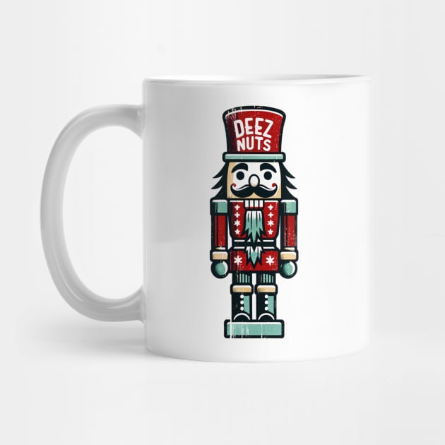 'Deez Nuts' Nutcracker Shirt by Klimek Prints